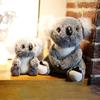 Plush Koala Bear Simulation Stuffed Animal Doll Toy Soft Koala Plushie for Kids Teens Adults Collectors Birthday Gifts