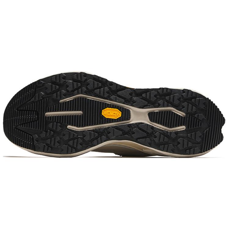 Anta Explore Pro Comfortable Sports Fabric Non-Slip Wear-Resistant Low-Top Running Shoes Men Sneakers Beige 112445589-1