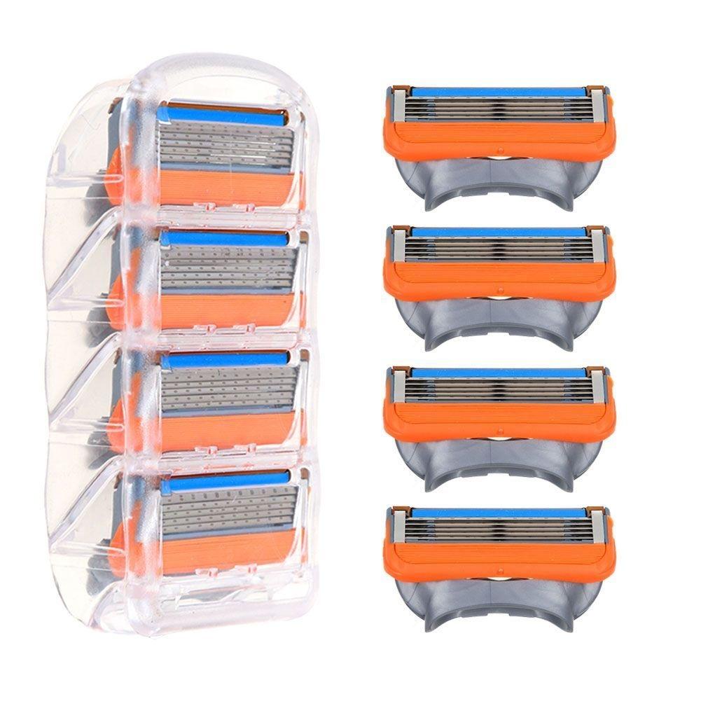 4 шт. Сменные картриджи для бритвенных лезвий