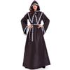 Ladies Cosplay Skull Cloak Reaper Witch Game Uniform, Halloween Costume