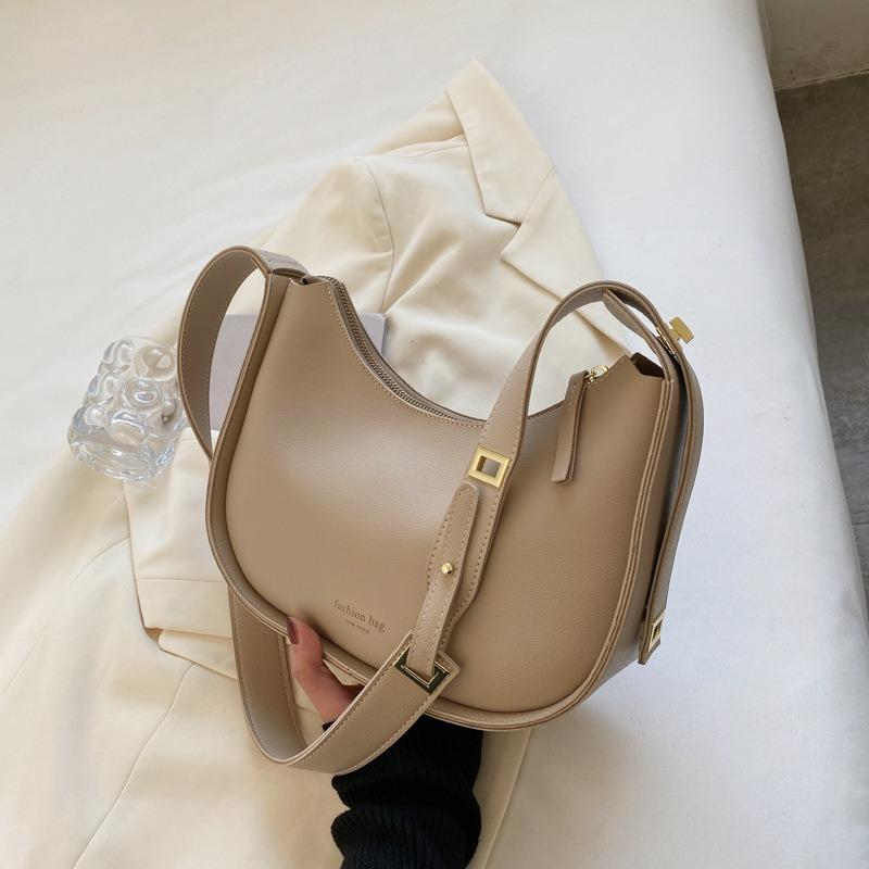 Новая сумка высокого класса, универсальная женская сумка, ретро сумка через плечо, модный широкий плечевой ремень, сумка кроссбоди подмышку.