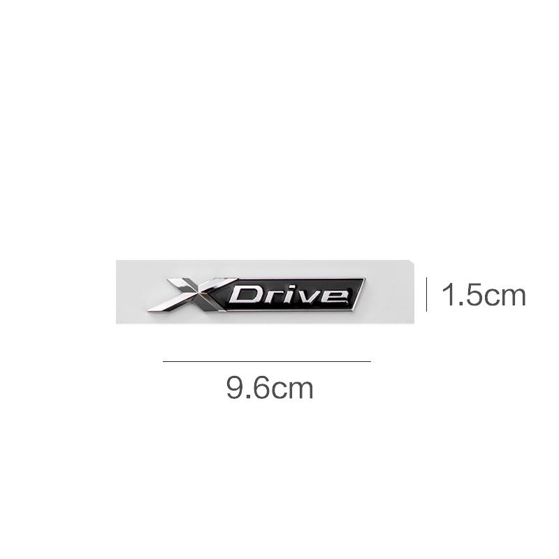 BMW 7 Series 23 Model Rear Emblem Sticker (740Li, 730Li, 750Li, 760Li)