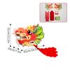 Chinese New Year Dragon Dance Decoration Paper Dancing Dragon Chinese Wedding Hand Held Toys 3D Paper Dragon Photo Props