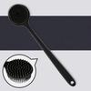 Soft Silicone Long-Handle Bath Brush - Gentle Back Scrubber for Deep Cleaning & Exfoliating, Personal Hygiene Tool, Exfoliation Accessory