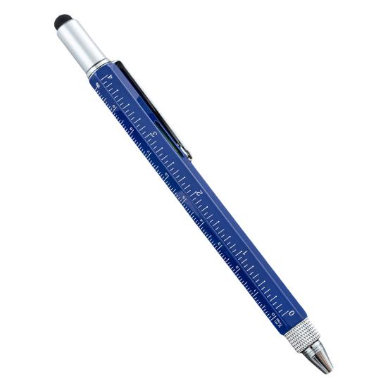 Емкостная ручка-инструмент 6 в 1 прочная стойкая шкала чернил дизайн канцелярские принадлежности износостойкая техническая ручка-инструмент школа