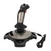 PC Flight Wired Flight Stick with Vibration Throttle Control for PC Computer and 45 Degree Rotation Joystick, Function, Laptop, Left, Right, Up,