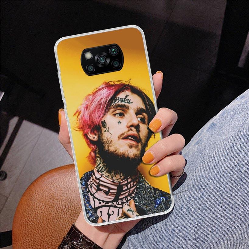 Lil Peep Singer Phone Case For Xiaomi Poco X7 X6 X5 Pro F7 Ultra Redmi 15C 15 13C 13 12C 12 10 10A 10C 9 9A 9C 9T Cover Poco X7