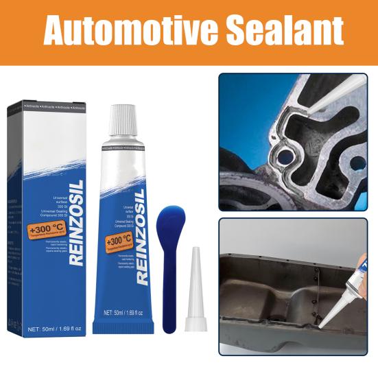 1 Set 50ml Engine Sealant High Temperature Resistant Strong Adhesive Car Motor Gap Seal Glue Repair Paste Auto Supplies