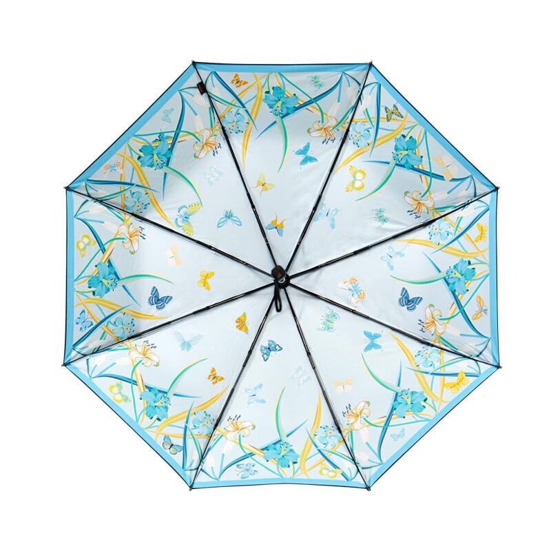 ITARORA Aurora Series Midsummer Night's Dream Silk Scarf & Umbrella Set