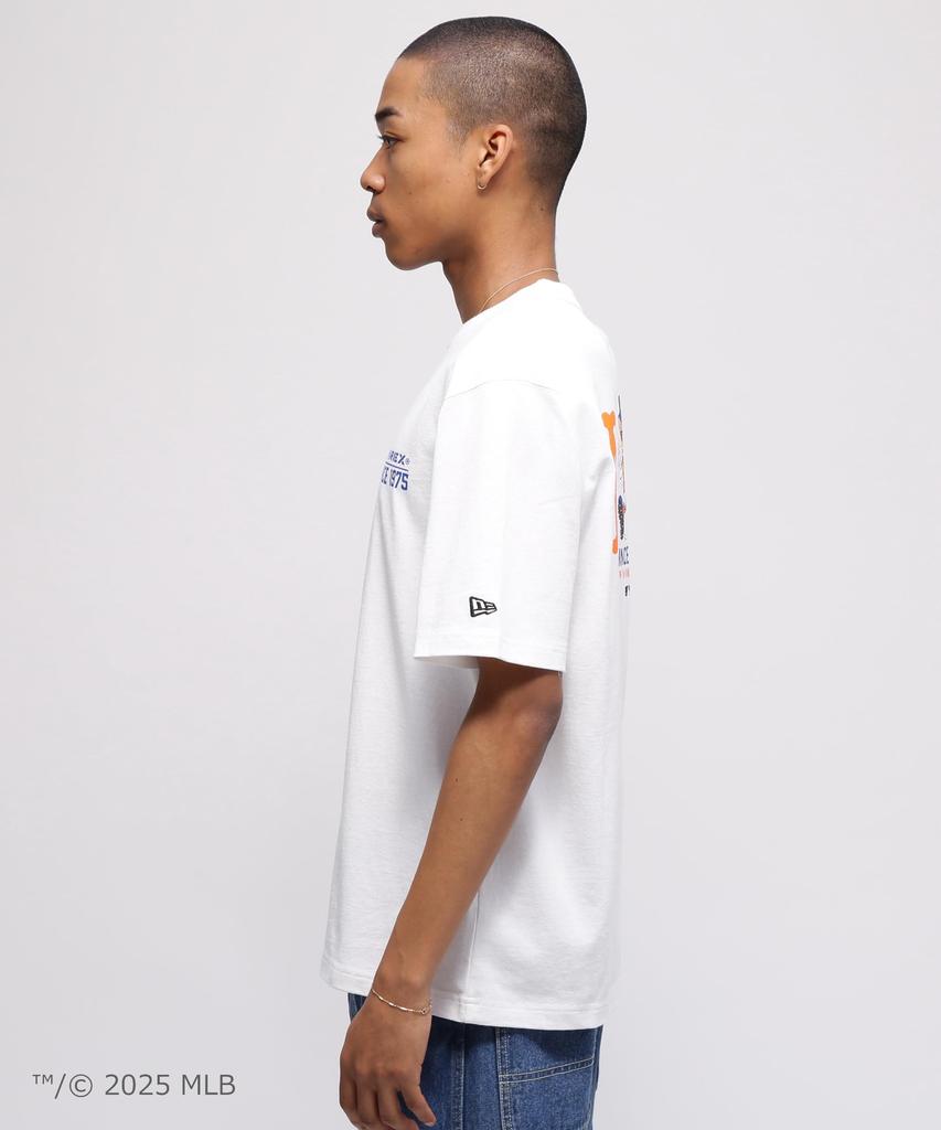 AVIREX Футболка New Era New York Size Met's, мужская, M, 030, белая, 783-5234011