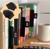 26 Piece Set Vinyl Record Partition A- Z Black Vinyl Record Alphabet Sorting Spacer Suitable for Vinyl Record Storage/Home/Classroom Library Book Sor