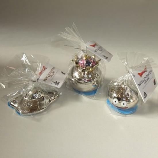Dragon Quest Metallic Monsters Gallery Metal 3 Types Set Stray Metal (Metal Slime, Metal, King)
