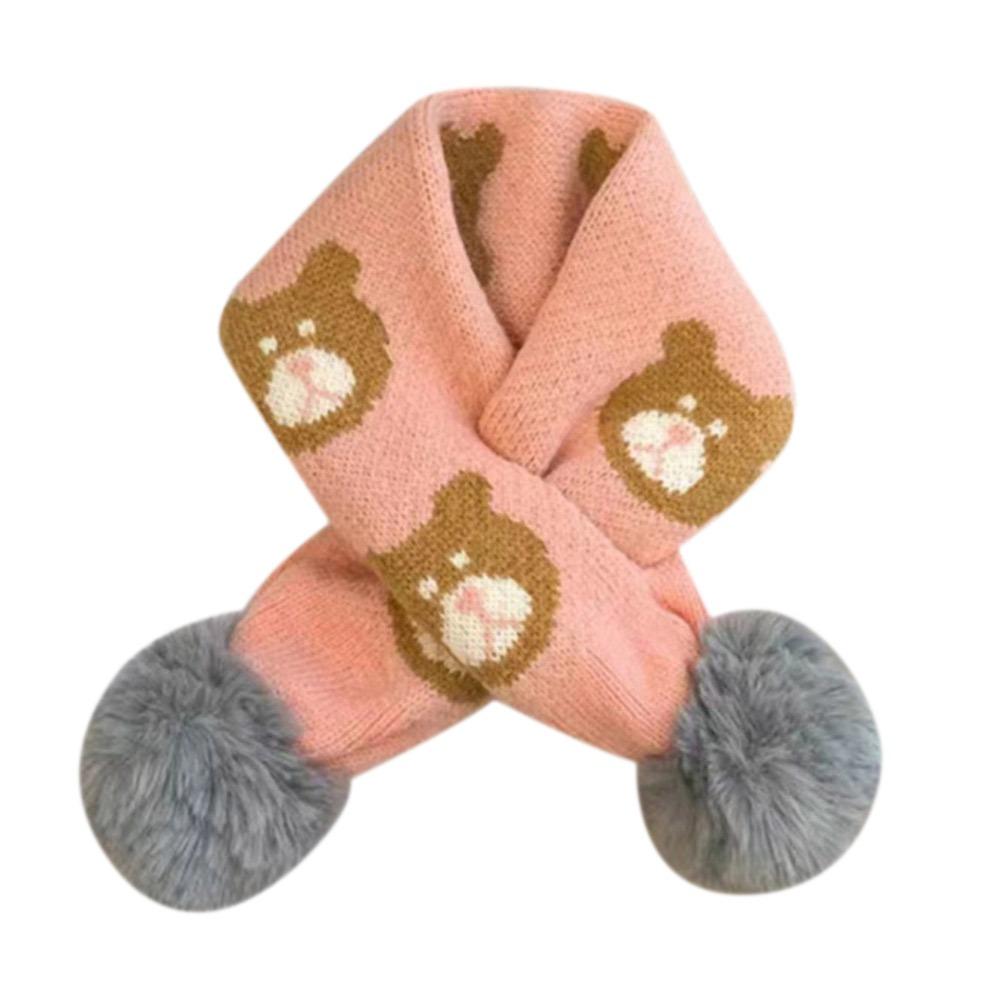 Утолщение Мальчики Девочки Вязание Шарф Нагрудник Дети Дети Зимние Шарфы Осень Зима