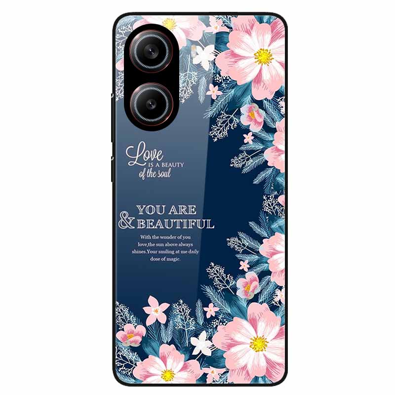 Чехол для Poco X7 Pro Модный Закаленное Стекло Жесткая Задняя Крышка Телефона для Xiaomi Poco X7 Pro Чехлы PocoX7Pro X 7 Pro X7Pro Корпус новый