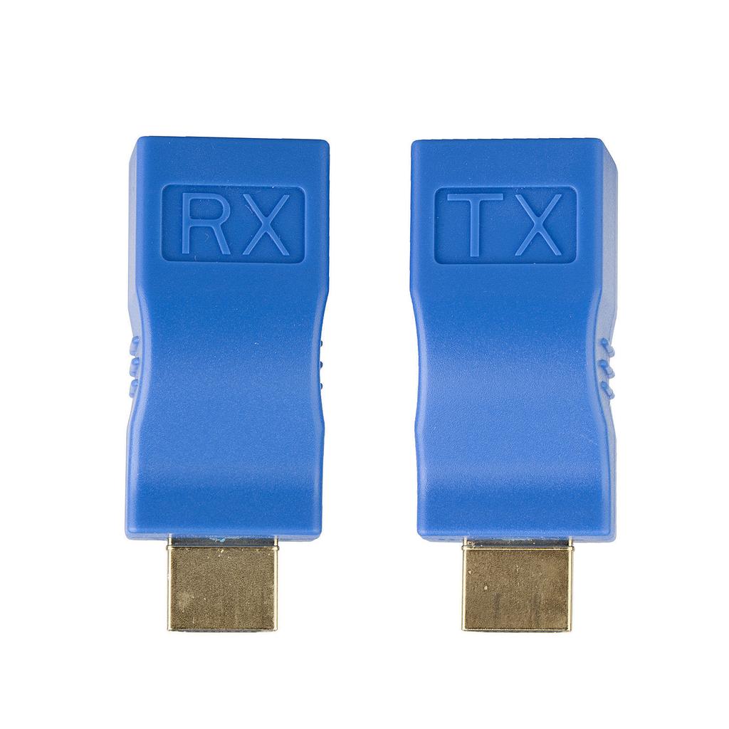 HDMI Extender Over Cat6 RJ45 Network LAN Cable 30M 1080P Video Audio Adapter