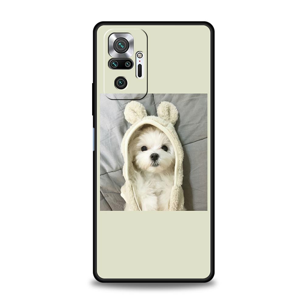 Чехол для телефона с милым щенком и котом для Xiaomi Redmi Note 13 12 5G 11 10 Pro Plus 4G 9S 9 8 7 9T 13C 10C 9C 9A, мягкий силиконовый чехол