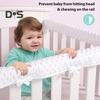 3 Pcs/Set Crib Bumpers Bite-resistant Soft Anti-Collision Guardrail Cover Corner Edge Protector Strip Infant Crib Cushion Child Bed Safety Guard