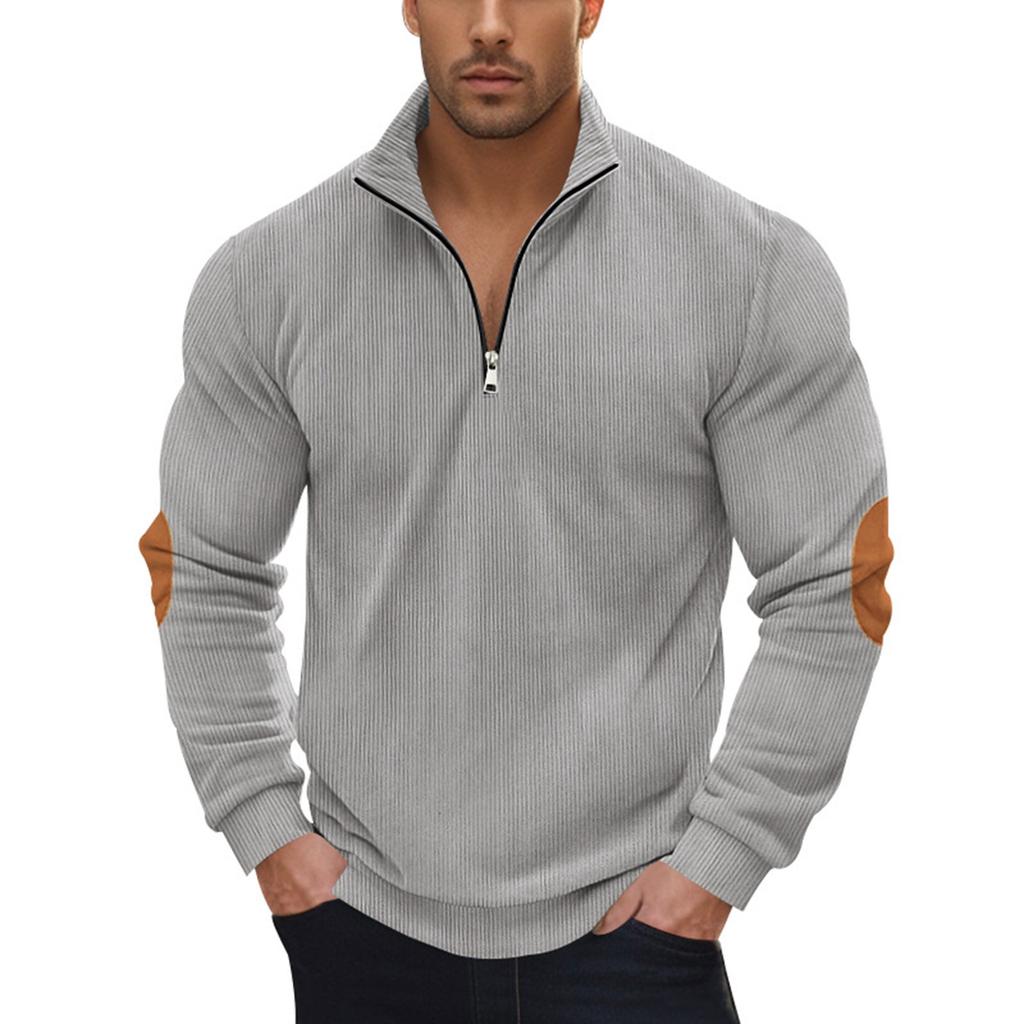 Мужская толстовка, свободная однотонная уличная теплая дышащая футболка, топ