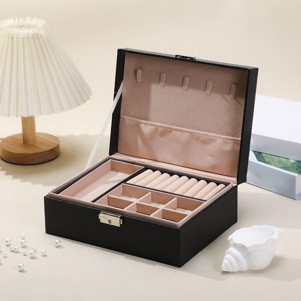 Органайзер для украшений, витрина, коробка для хранения, подставка для ювелирных изделий, модные аксессуары, подарок для женщин