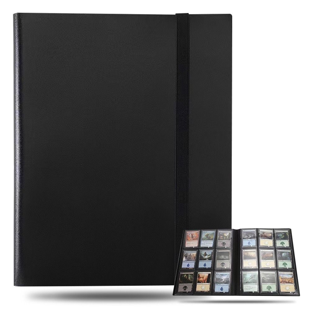 Carrying Binder Game Cards Binder 9 Pockets Card Storage Case Card Collection
