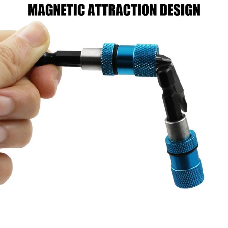 Магнитные держатели бит для отвертки, шестигранные держатели, с регулируемой глубиной, хвостовики 1/4 дюйма, аксессуары для отверток, разных цветов