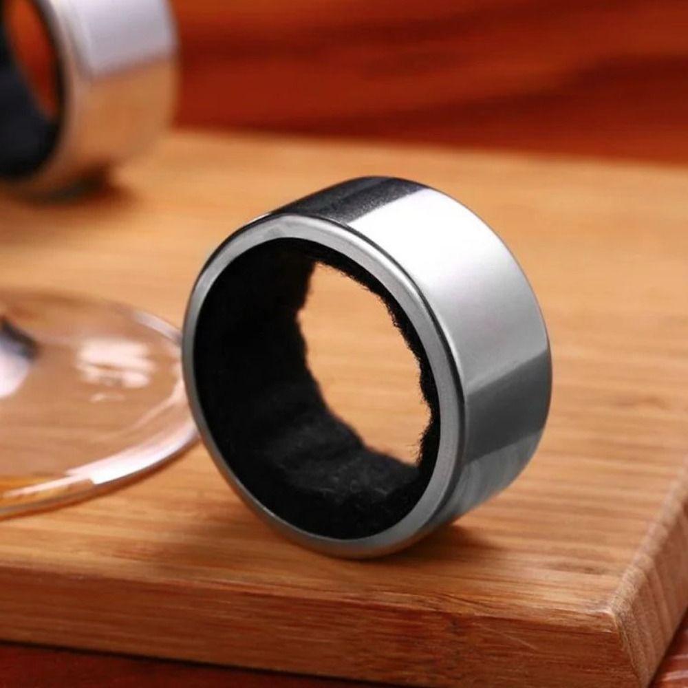 10 шт. бархатное кольцо для сбора капель из нержавеющей стали для винных бутылок обеденный стол