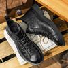 Италия Мужские Кожаные Ботинки Ручной Работы Уличная Деловая Повседневная Обувь Тренд Офисные Ботильоны для Мужчин Формальная Обувь Платье Ботинки Челси