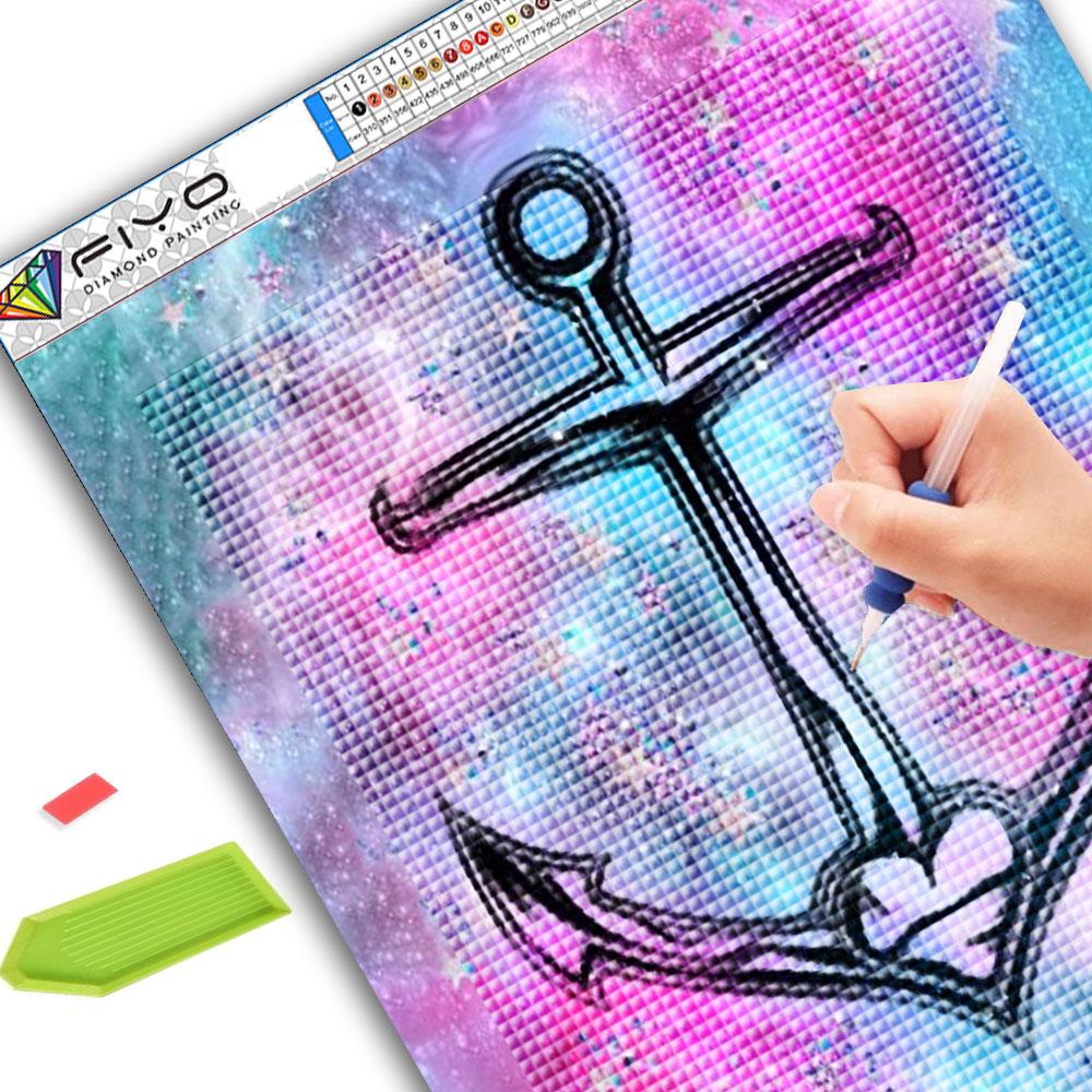 5D DIY Diamond Drawing Cartoon Cartoon Full Diamond Square/round Diamond Embroidery Cross-stitch Set Home Wall Decorative Art