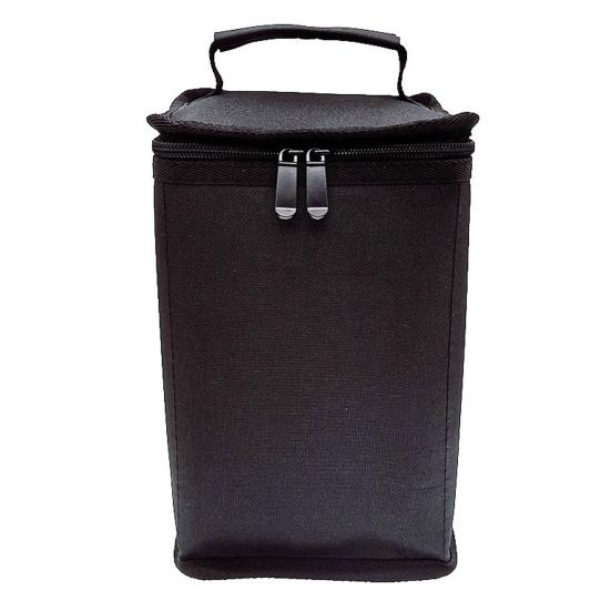 Сумка для хранения газового баллона для кемпингового фонаря с молнией, мягкой подкладкой, большой вместимости, портативный контейнер для газового баллона, сумка для переноски