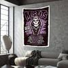 Рок-н-ролльная музыка Гобелен Панк-группа Misfits Печать Украшение для дома Настенный декор для спальни в общежитии Концертный декор