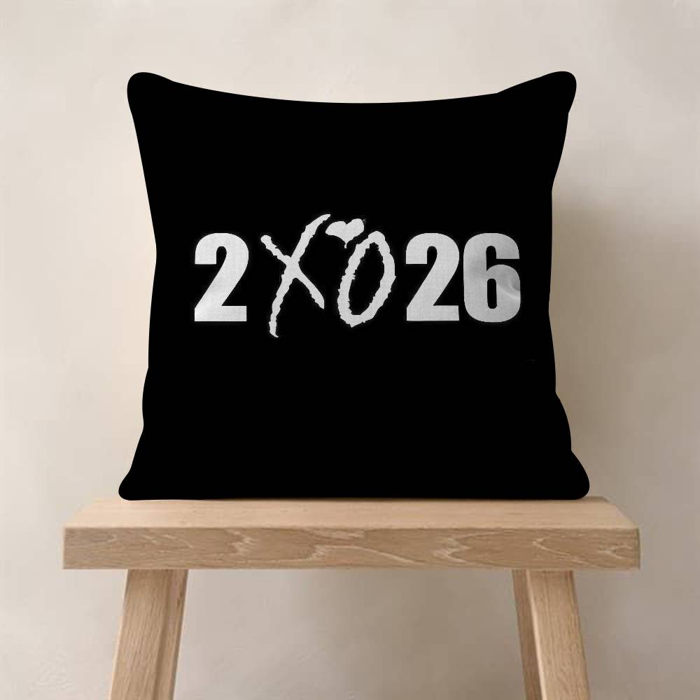 Rapper The Wweeknd X O album Cushion Cover Pillowcase Upholstery Sofa Throw Pillow Home Decor Pillowcas