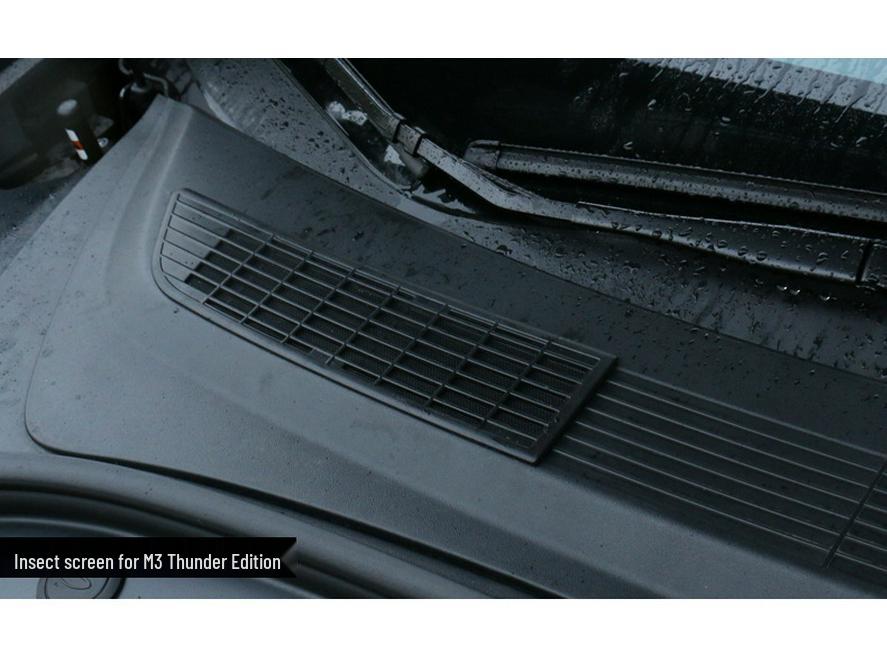 Защитная сетка воздухозаборника переднего капота Tesla Model Y от насекомых