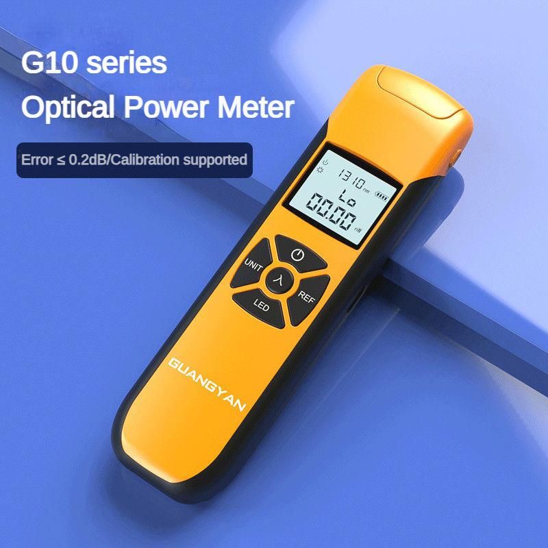 G10 Mini Fiber Optic Power Meter - High Precision USB Rechargeable Loss Detector