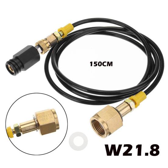 Адаптер шланга высокого давления для машины Sodastream G5/8 CGA320 W21.8, резервуар для CO2, товары для продажи