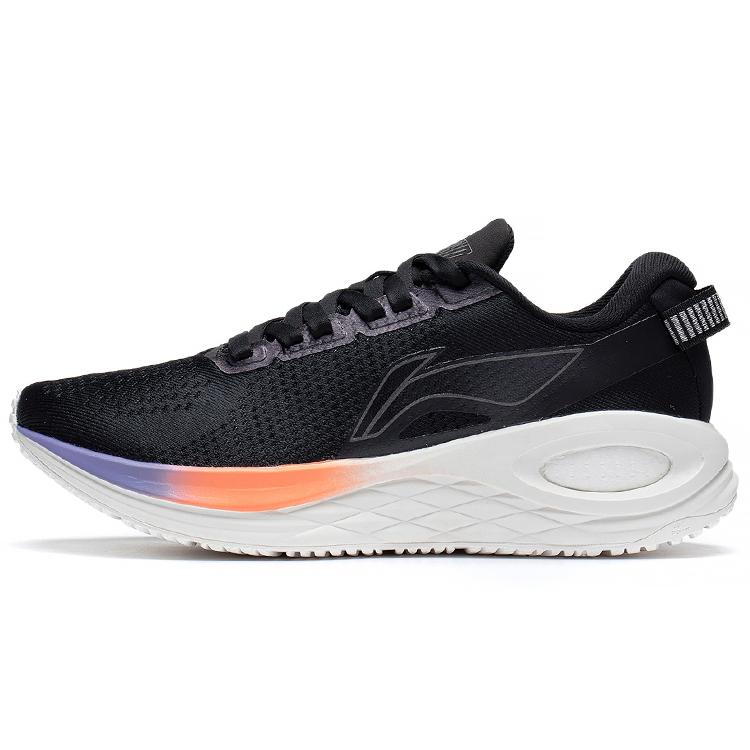 Li Ning Furious Rider 6.0 Беговые кроссовки Женские Низкие Черный/Фиолетовый/Оранжевый ARZS004-17