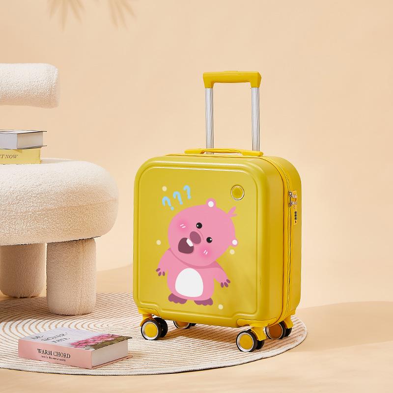 Студенческий бесшумный универсальный чехол для посадки на руль с паролем 18 дюймов 20 дюймов мультяшный детский забавный чехол для рулевой тяги повседневный дорожный чехол