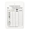 Fire Extinguisher & Fire Hydrant Inspection Card Set