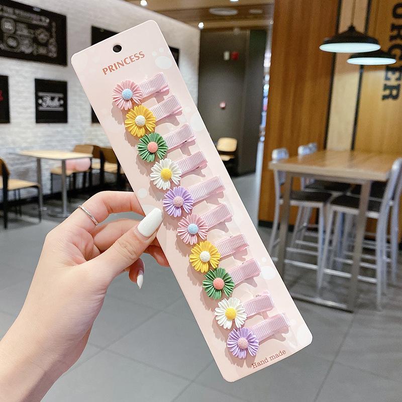 Детские заколки для волос не вредят девочкам, имеют мало, имеют утиный клюв, меньше объема, детская челка, детские аксессуары, Baobu Маленький утенок