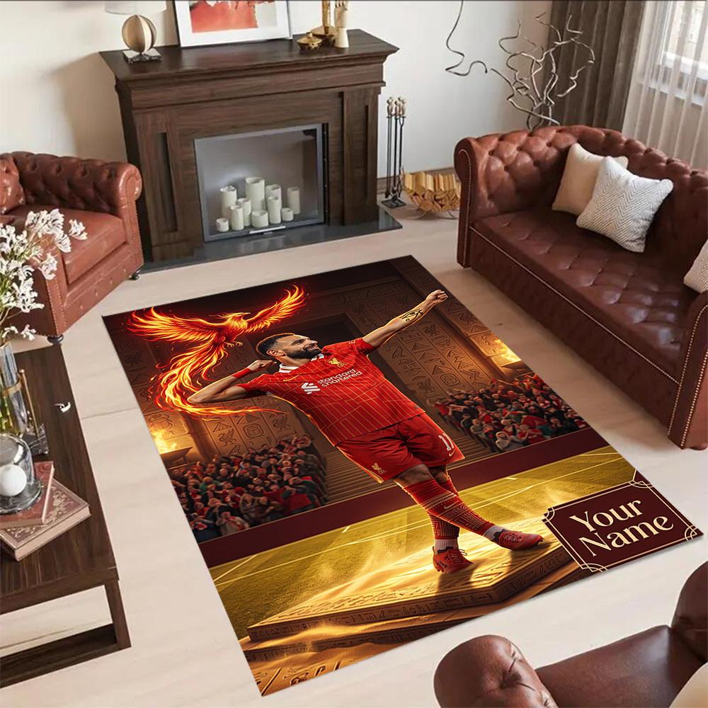 Liverpool Fc Personalized Name Carpet Suitable For Decorate Room Outdoor Dormitory Balcony Antislip Rug Decorate Offices Perfect Gift For Womenmen