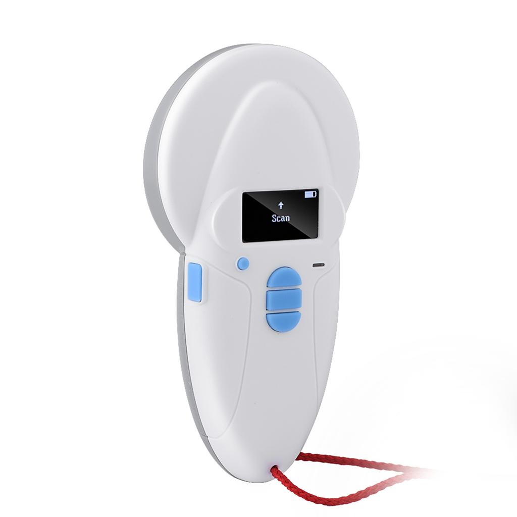 Ручной перезаряжаемый считыватель идентификаторов чипов животных RFID-сканер микрочипов