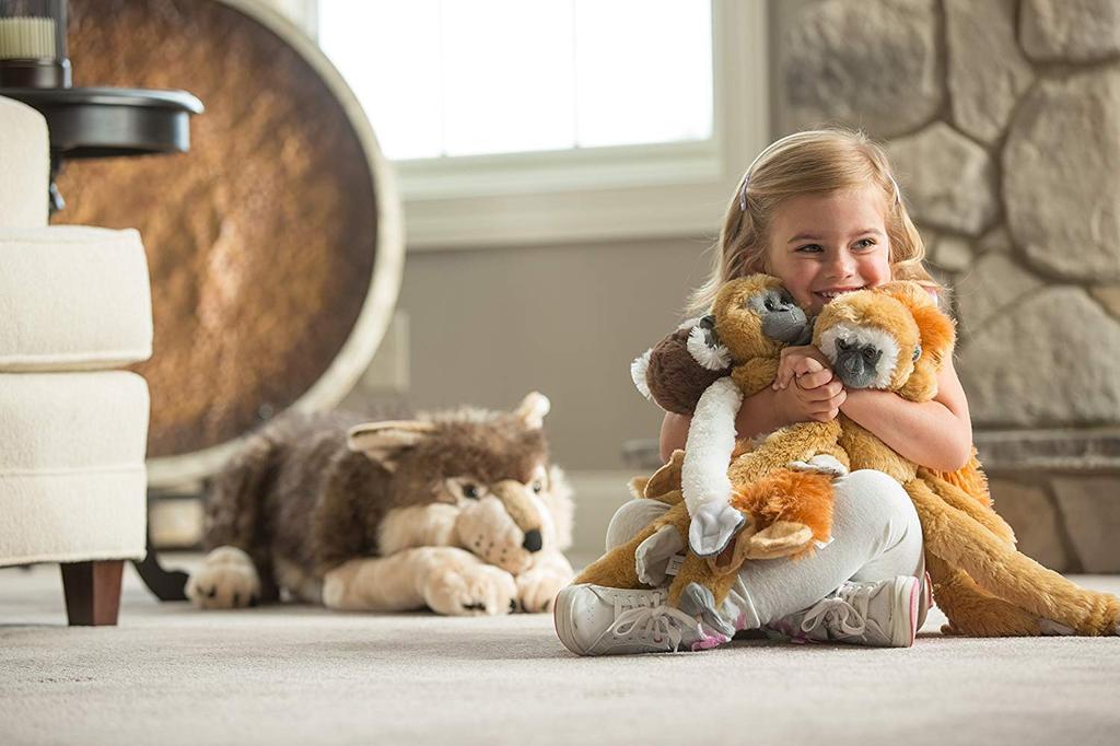 Wild Republic Hanging Chimpanzee and Child Plush W20 X D12 X 15265 Toy, H51cm,