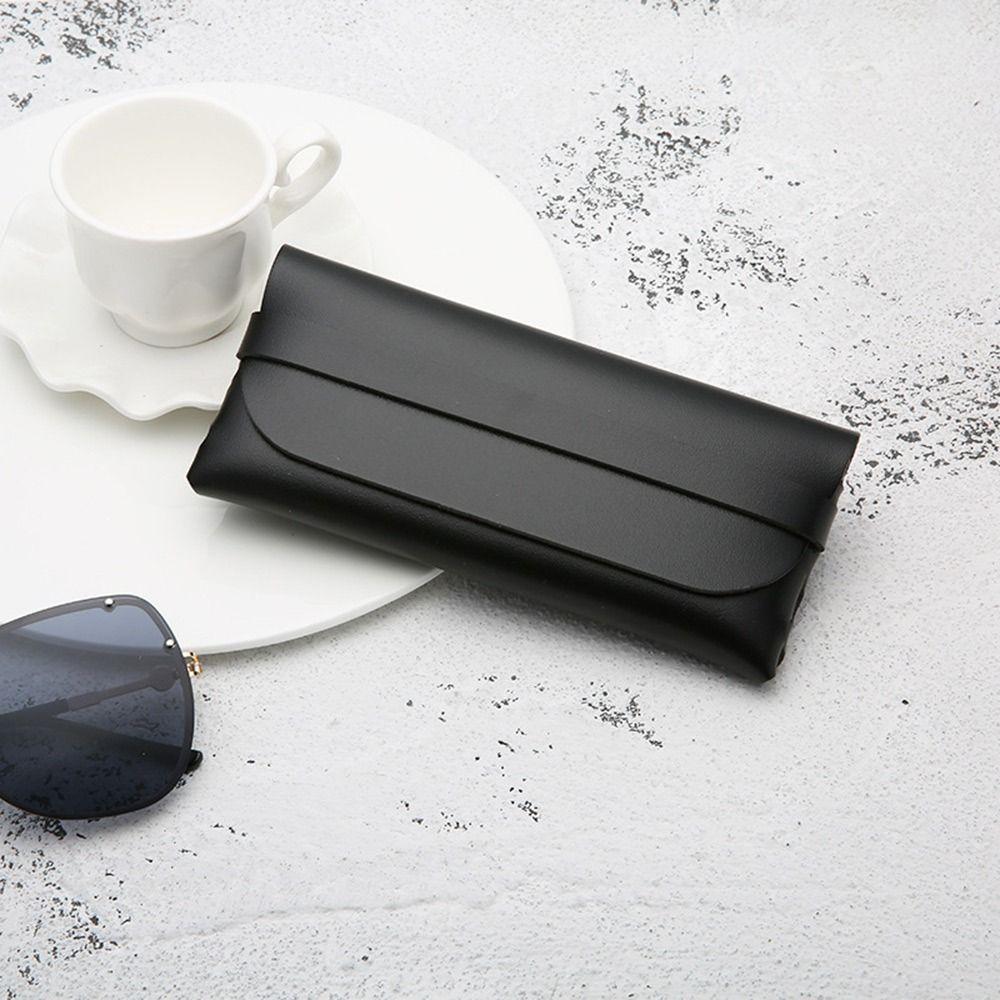 Waterproof Glasses Case PU Leather Eyeglasses Case Fashion Reading Glasses Bag Eyewear Accessories