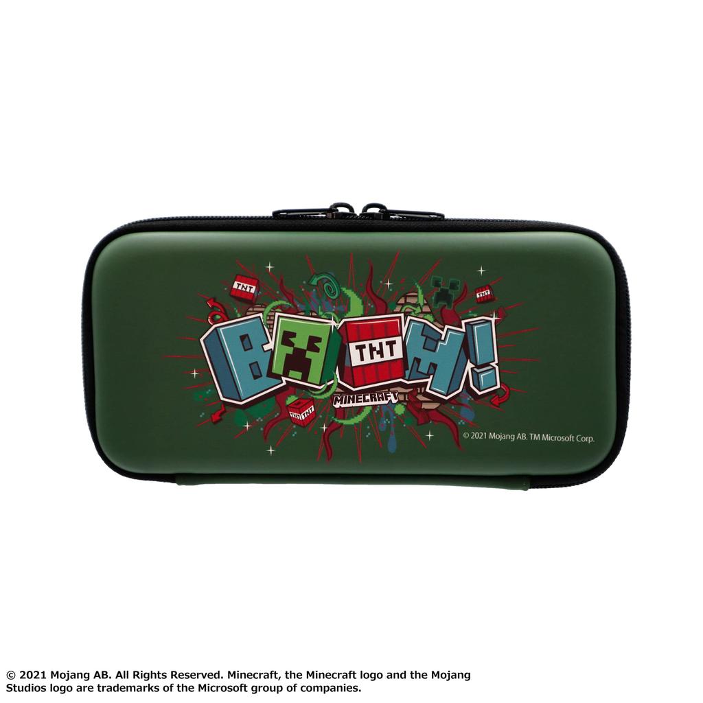 Лицензированный чехол Nintendo Switch Lite Smart Pouch EVA Minecraft с графическим дизайном [Продукт Nintendo]