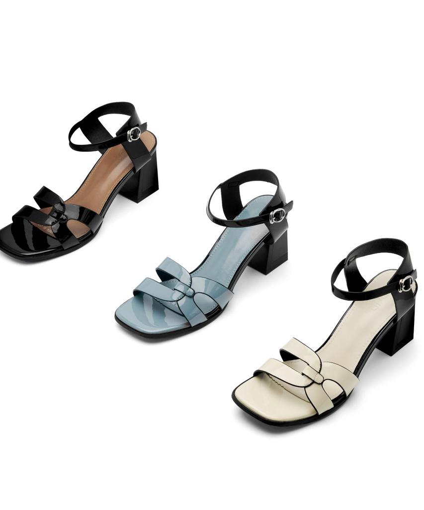 Сандалии на ремешке Spur Voile Color Blocking Sandal 7.8см -Us9056 (3Color)