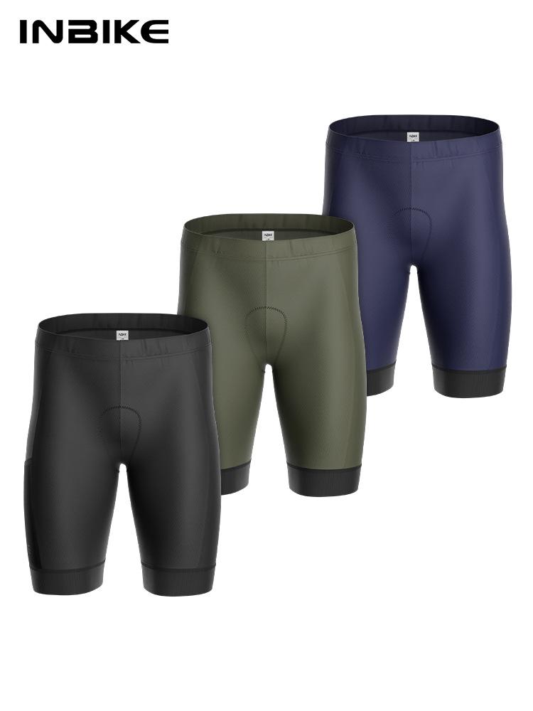 INBIKE25 Men's Cycling Shorts - Spring/Summer Breathable, Sweat-wicking Road Bike Shorts