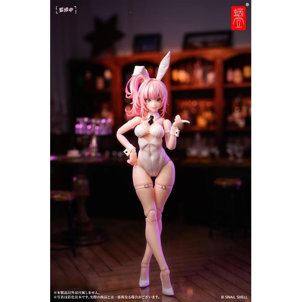 Cochlea Bunny Girl Airin Height Approx. 155mm (to Top of Head) 112 Scale Painted Action Figure Made of PVC, ABS, and POM
