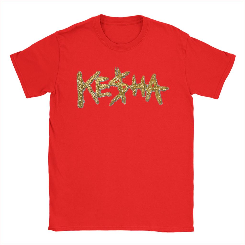 Kesha T Shirt Men 100 Cotton Leisure TShirt Round Collar Tees Short Sleeve Clothes Adult