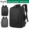 Men's High-Capacity Waterproof Business Travel Backpack