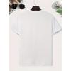 Летние мужские футболки с коротким рукавом ART TEACHER, Модные и трендовые с принтом, Весенне-летние, с круглым вырезом, Повседневные, универсальные топы
