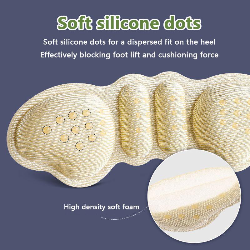 Нашивка на каблуке для высоких каблуков, защищающая от падения и износа стопы, регулирующая смену стельки артефактного половинного размера с большой на маленькую